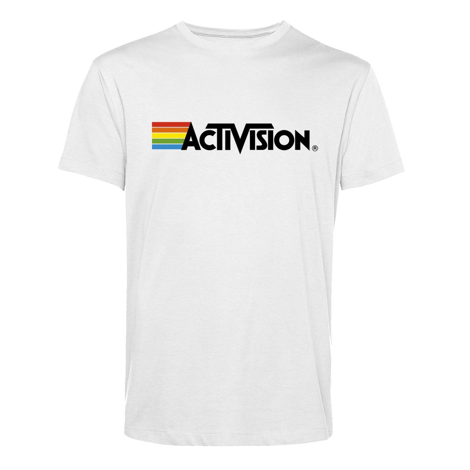 Activision Men's T-Shirt, White Unisex Style