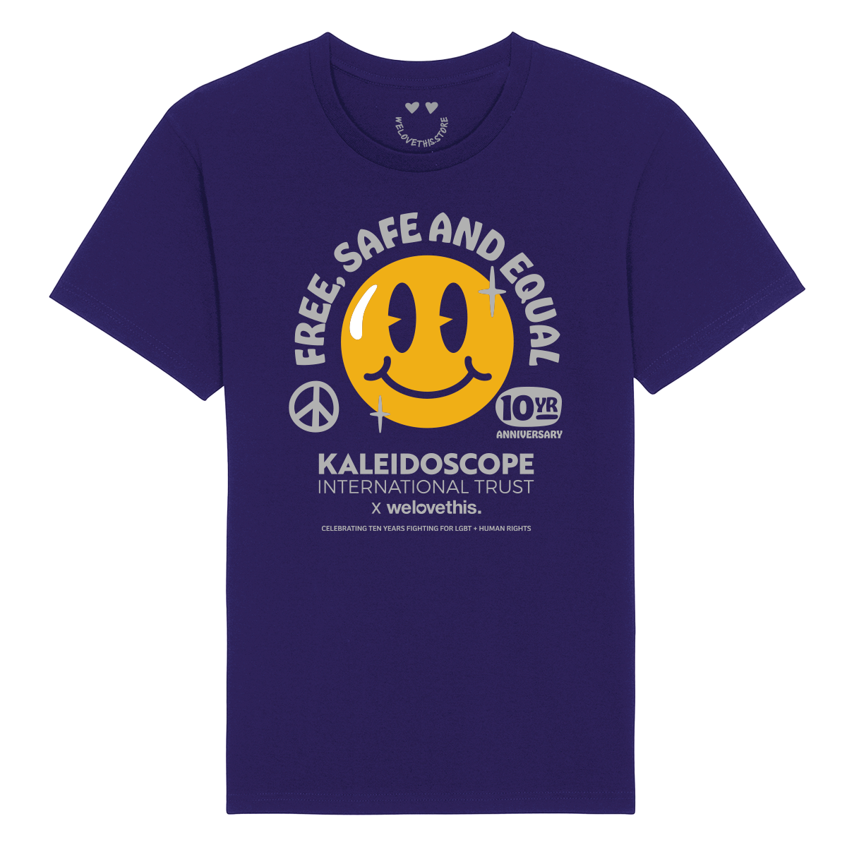 Kaleidoscope Purple Shirt