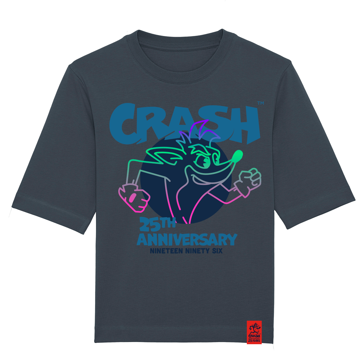 Crash Bandicoot Boyfriend Style Shirt - 25th Anniversary Edition