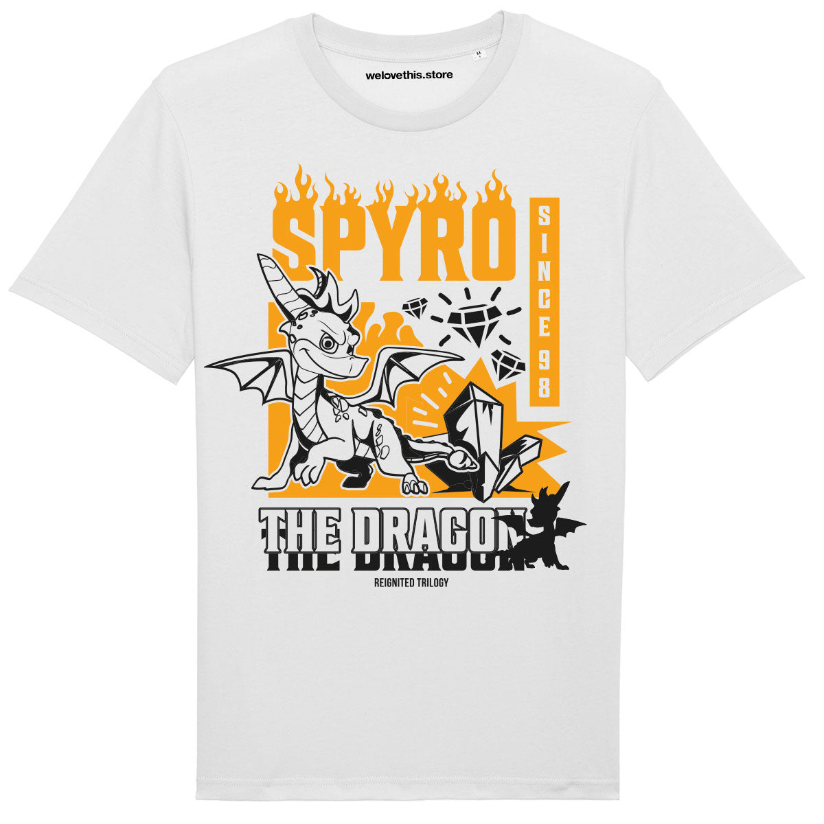 Spyro The Dragon '98 T-Shirt in White
