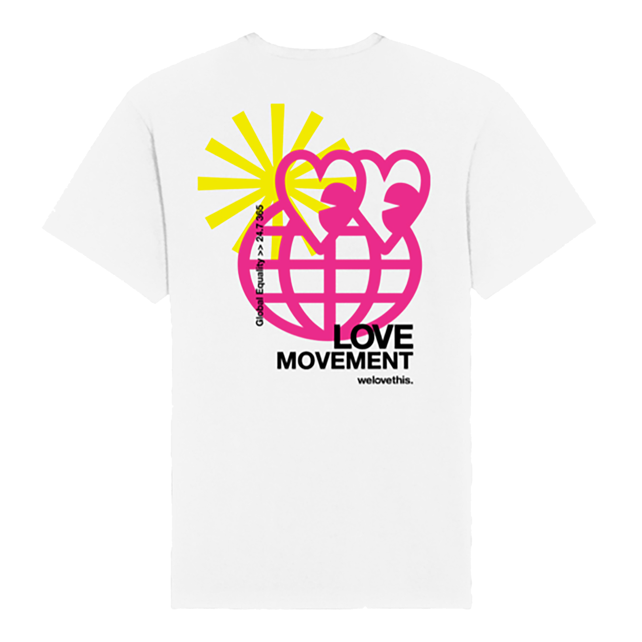 Global Love White T-shirt
