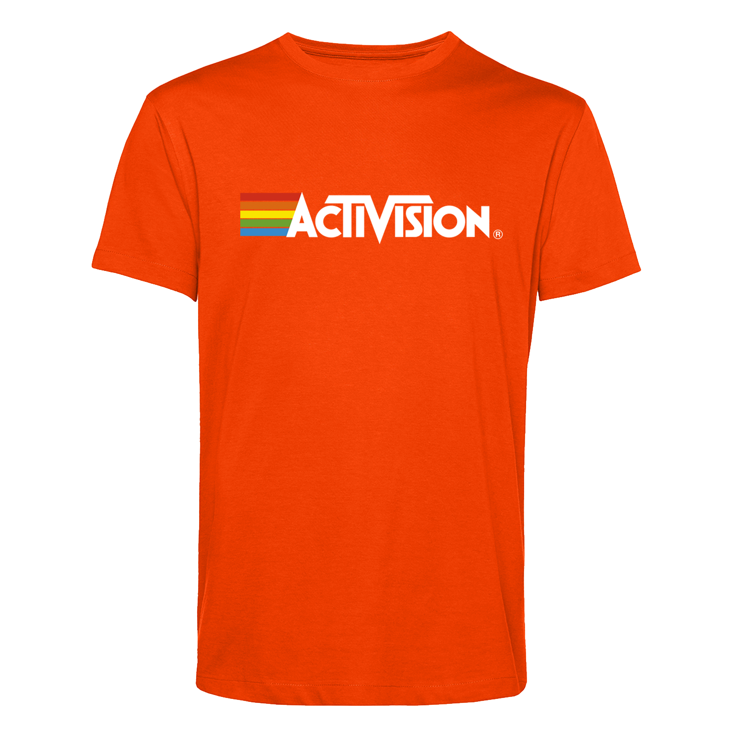 Activision Rainbow T-Shirt in Bright Orange