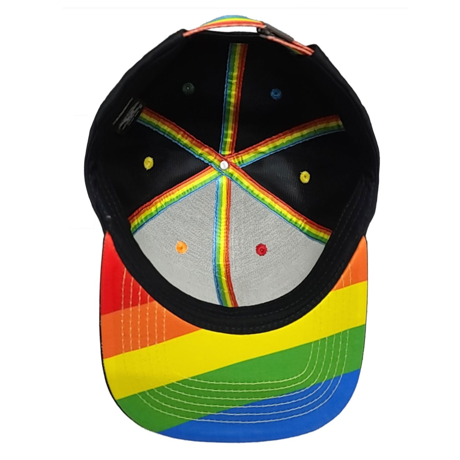Activision Cap with Rainbow Details and Laser Engraved Clasp