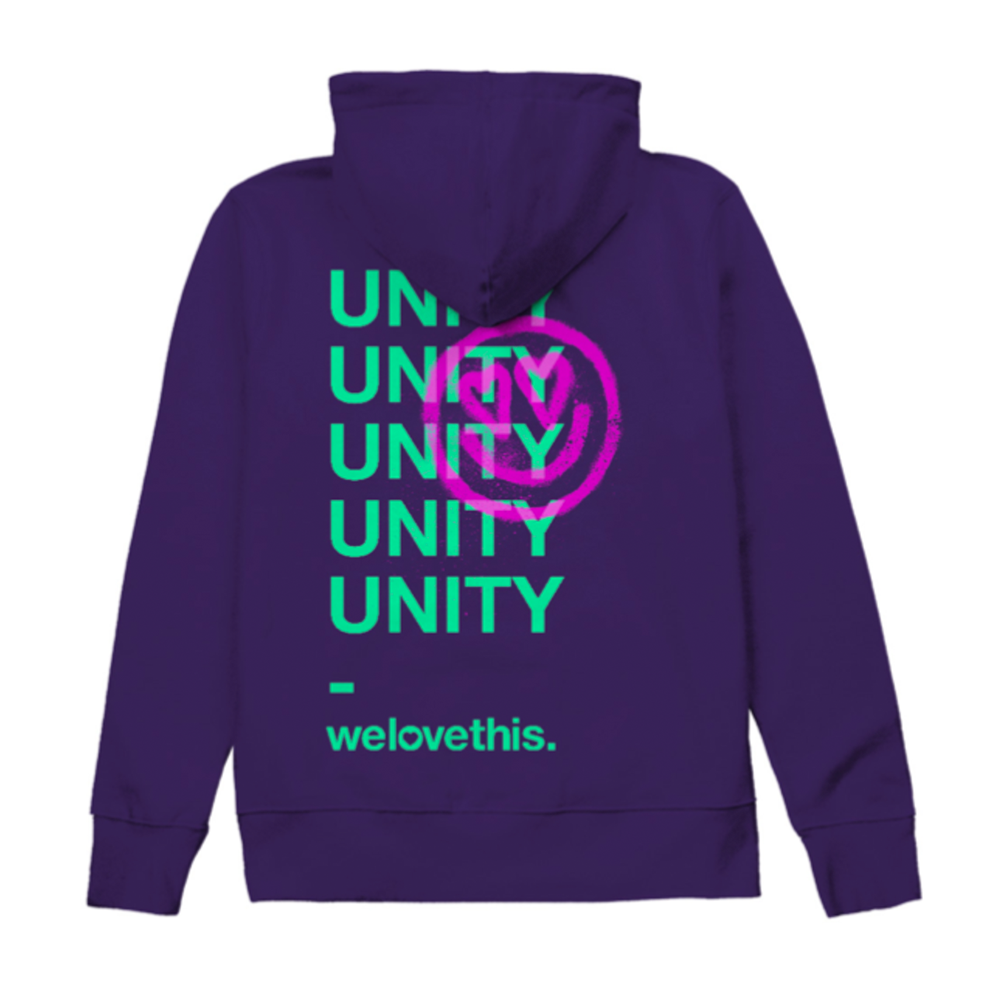 We Love This Unity Purple Hoodie